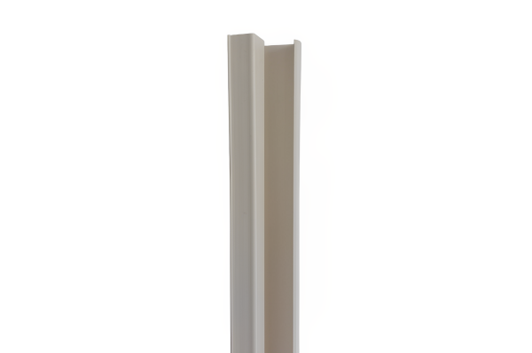 Joint PVC pour clôture aluminium blanc
