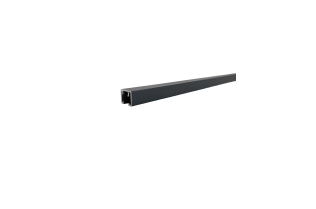 Achat en ligne d'une traverse de finition pour clôture aluminium lames 8.5 cm