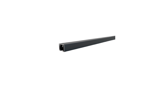 Achat en ligne d'une traverse de finition pour clôture aluminium lames 8.5 cm
