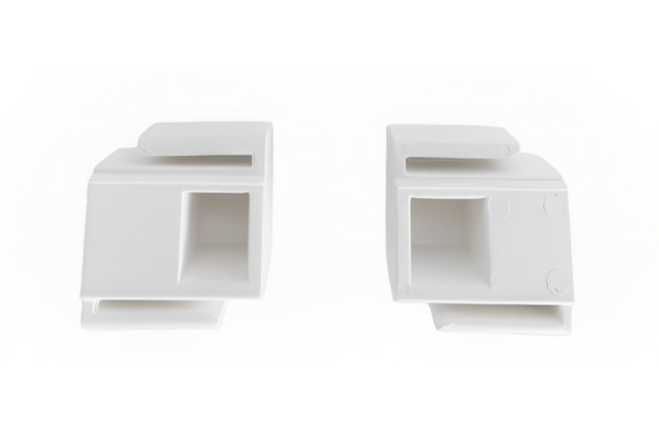 Achat d'entretoises doubles blanches pour clôture aluminium