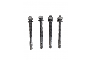 Achat d'un kit de fixation pour platine invisible de clôture aluminium