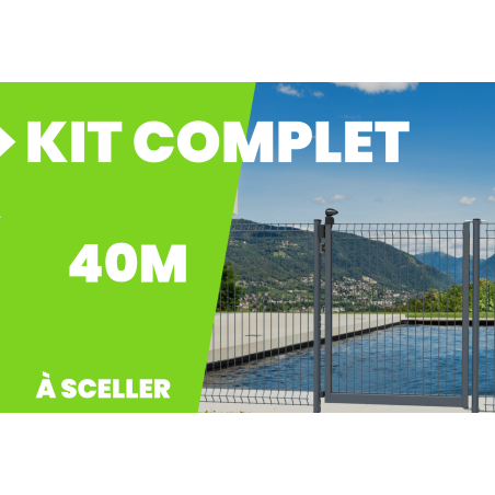 Acheter un kit de clôture rigide pour piscine