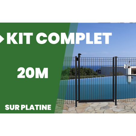 Trouver de la clôture en panneaux rigides pour piscine