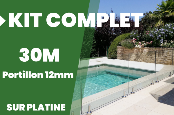 Vente en ligne de clôture piscine en verre