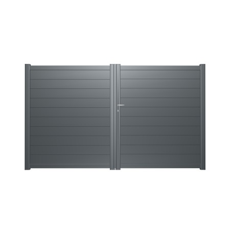 Portail battant aluminium...