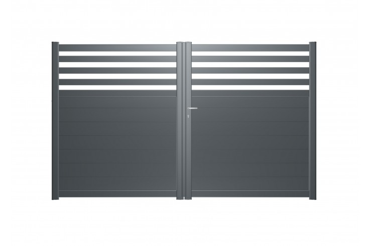 Portail battant aluminium...
