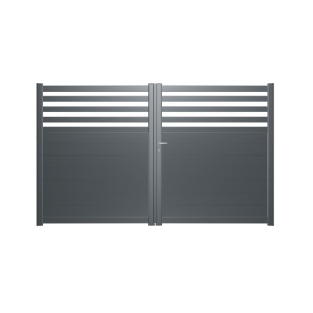 Portail battant aluminium...