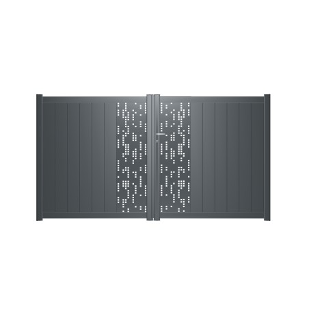 Portail battant aluminium...