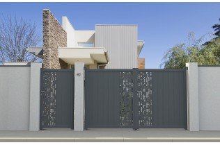 Portail battant aluminium...