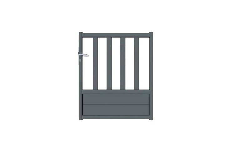 Portillon aluminium...
