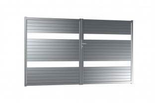 Portail battant aluminium...