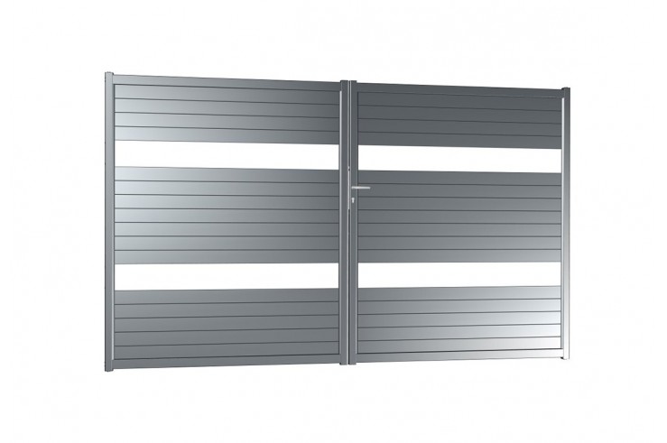 Portail battant aluminium... Portail battant aluminium...