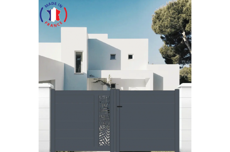 Portail aluminium battant... Portail aluminium battant...