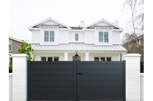 Portail aluminium battant...