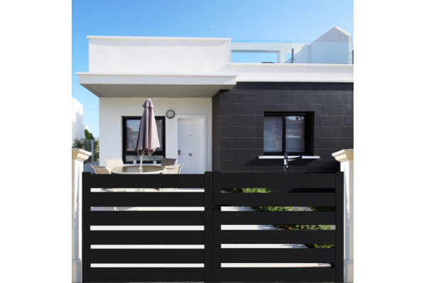 Portail aluminium battant...