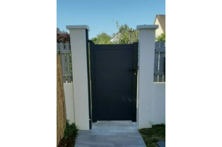 Portillon aluminium pas...