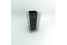 Jardinière en gabion design