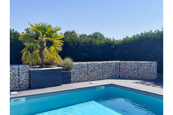Gabion pas cher en cage...