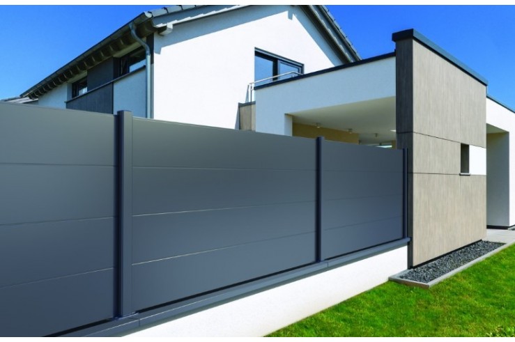 Clôture aluminium en kit... Clôture aluminium en kit...