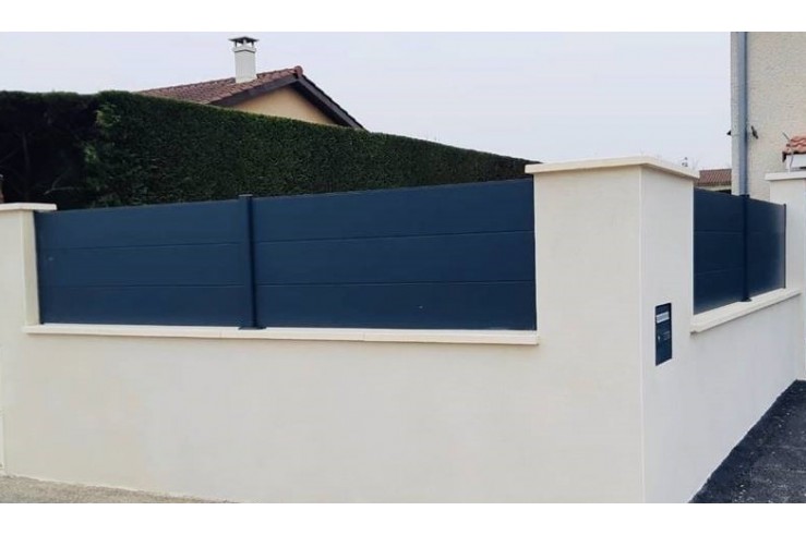 Clôture aluminium en kit... Clôture aluminium en kit...