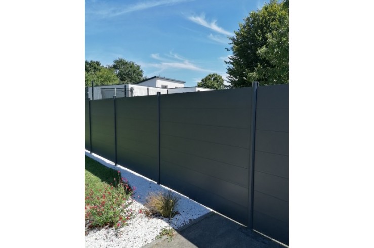 Clôture aluminium en kit... Clôture aluminium en kit...