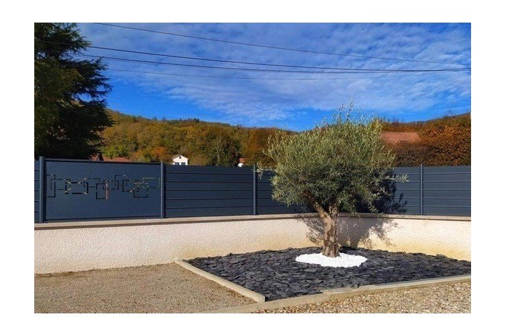 Clôture aluminium en kit... Clôture aluminium en kit...