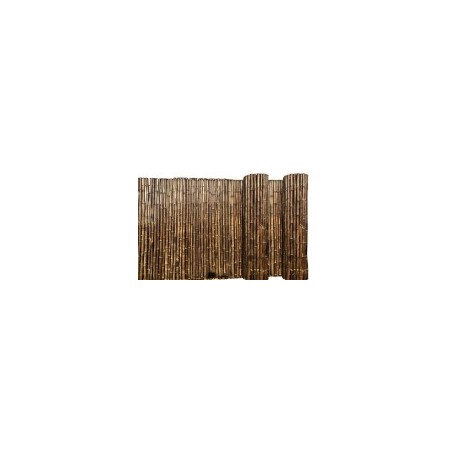 Canisse bambou ronds noir...