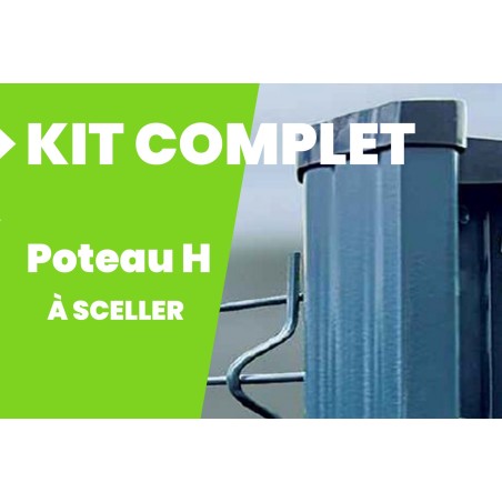 Kit grillage rigide poteau...