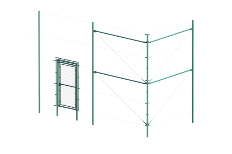 Structure pour terrain de...