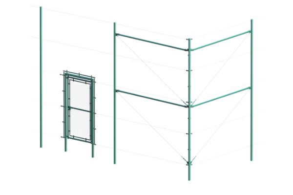 Structure pour terrain de...