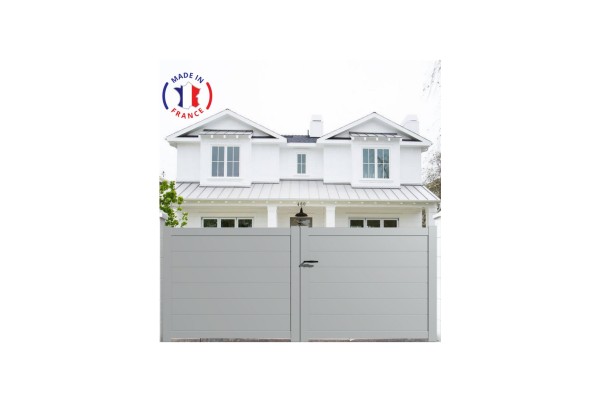 Portail aluminium battant...
