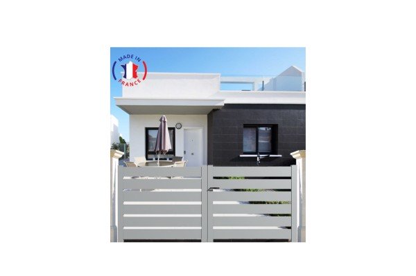 Portail aluminium battant...