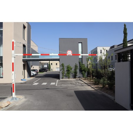 Portique de parking pivotant