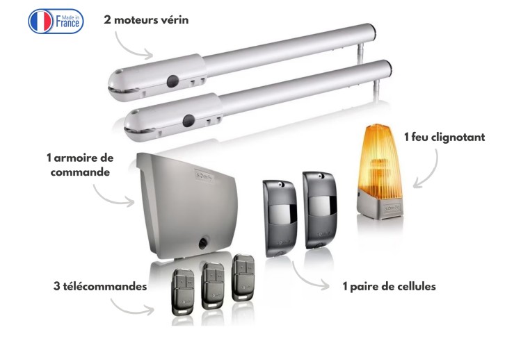 Moteur pour portail battant...