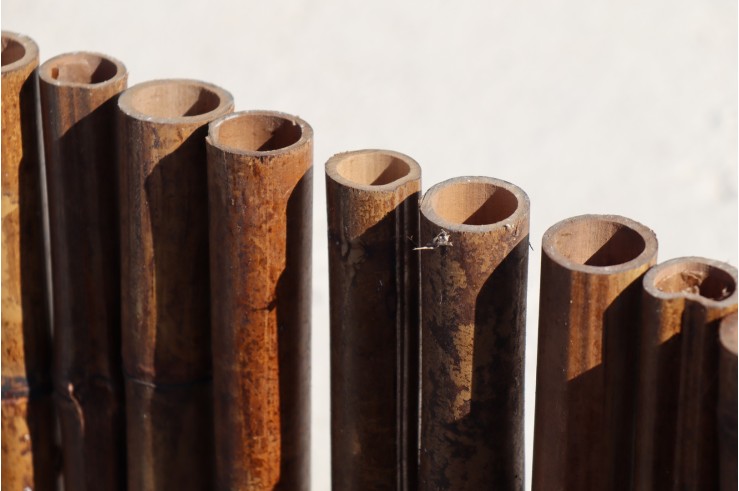 Canisse bambou ronds noir... Canisse bambou ronds noir...