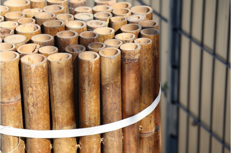 Canisse bambou ronds noir... Canisse bambou ronds noir...