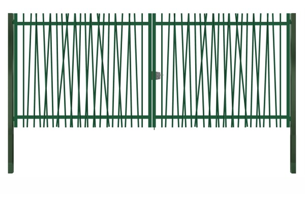 Achat en ligne de portail à deux vantaux largeur 5 m à Aix