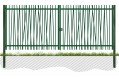 Portail moderne à deux vantaux largeur 5 m