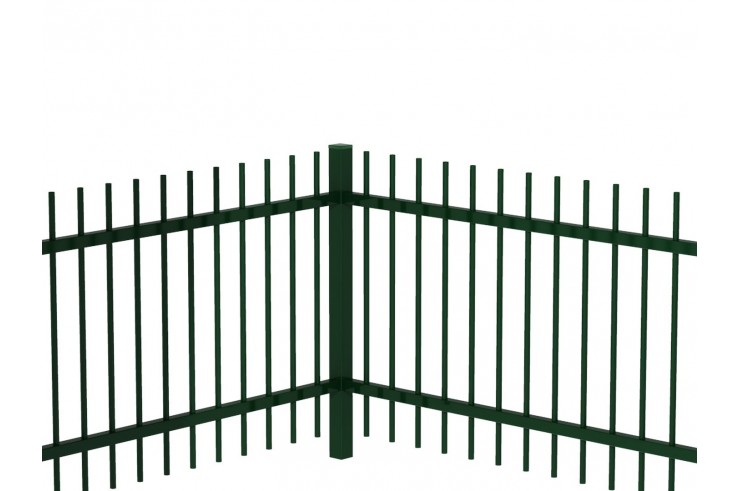 achat de clôture barreaux ronds vert foncé achat de clôture barreaux ronds vert foncé