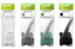où acheter fixation pour canisse pvc pas cher