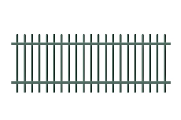 acheter clôture barreaudée biseauté sur mesure