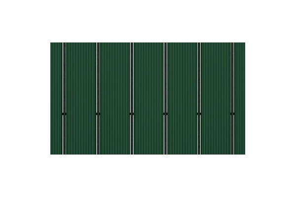 lames pvc pour grillage rigide 2m03 x 2m50