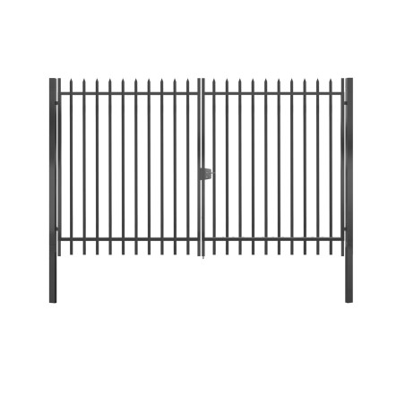 acheter un portail en acier barreaux biseauté à Aix-en-Provence