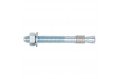 Fixation pour poteau platine pour grillage rigide