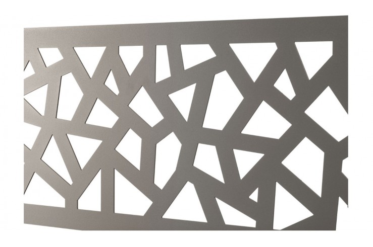 Lamelles décoratives en alu pour clôture composite Lamelles décoratives en alu pour clôture composite