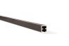 Achat en ligne d'une lisse haute en aluminium pour poteau de clôture composite