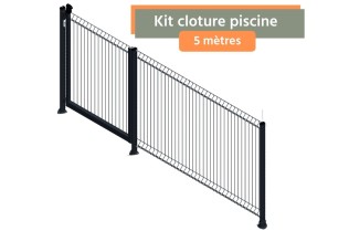 Achat d'un kit de clôture rigide pour piscine