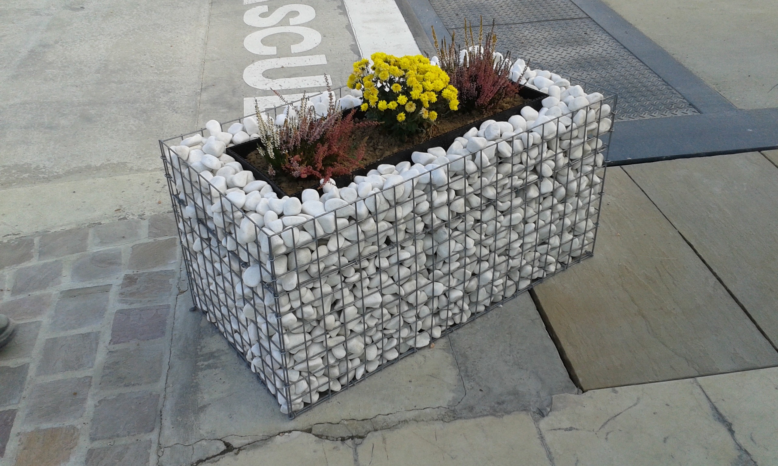 Documentation technique jardinière gabion