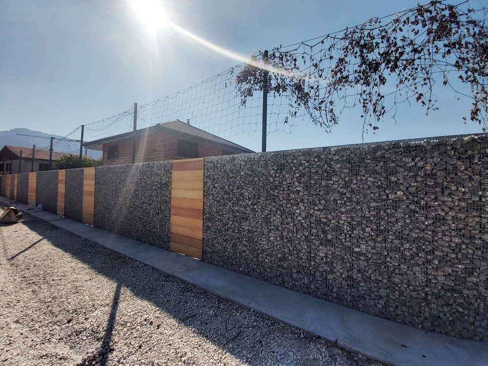 Guide clôture gabion