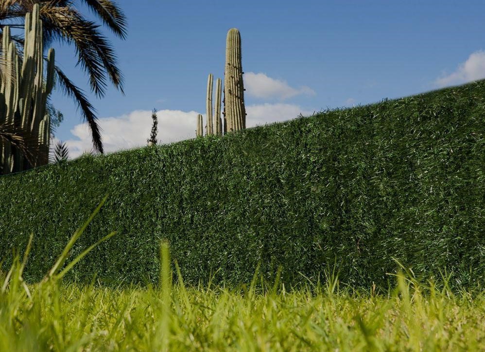 Haie Artificielle Feuilles de Rosiers de France Green pour revendeur